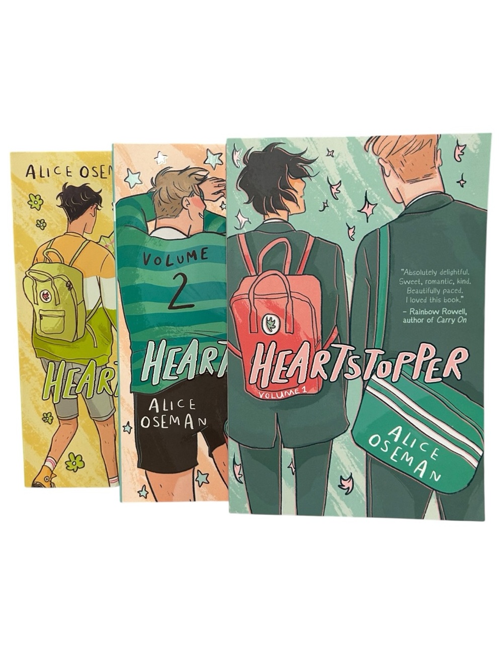Heartstopper Volumes 1-3 by Alice Oseman Paperback